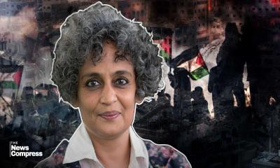 Indian writer Roy pulls out of Berlin Film Festival over Gaza row